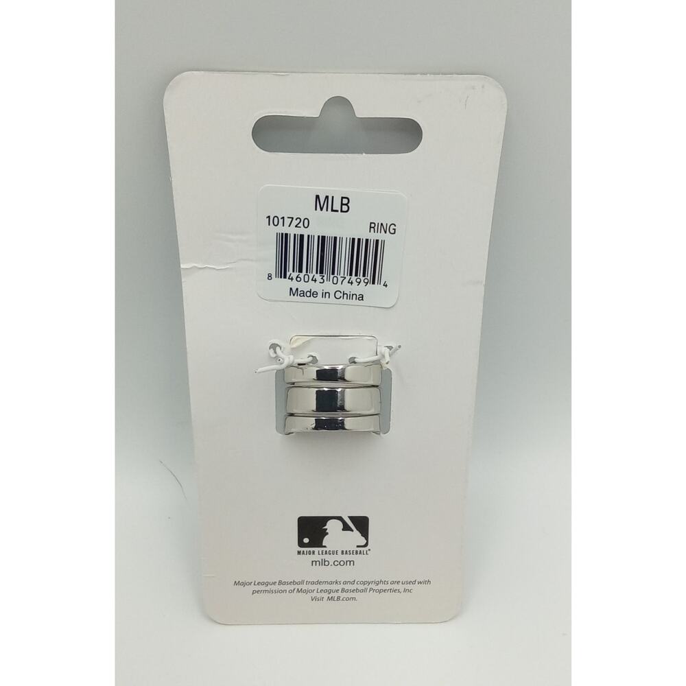 New York Yankees MLB Set of 3 Rings Size 7 - Picture 3 of 3